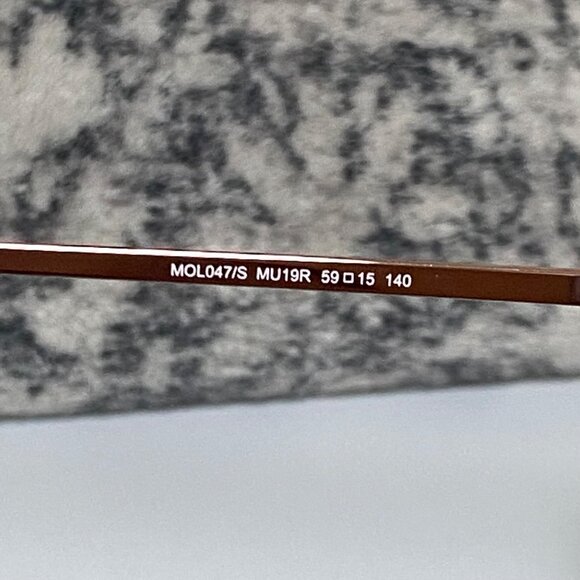 NEW Love Moschino Pink Gradient Lense Cat-Eye Sunglasses Fuchsia Frame - Picture 6 of 6